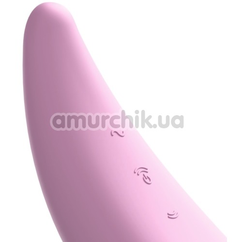 Симулятор орального секса для женщин Satisfyer Curvy 3+, розовый