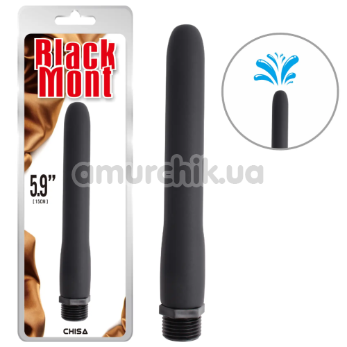 Носик для інтимного душа Black Mont 5.9 Bum Douche Buddy, чорний