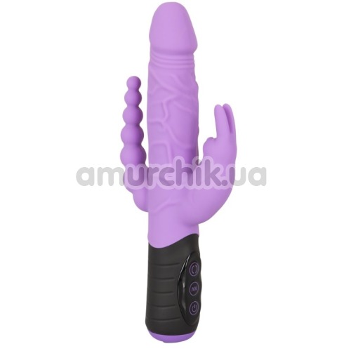 Вибратор Triple Vibrator, фиолетовый - Фото №1