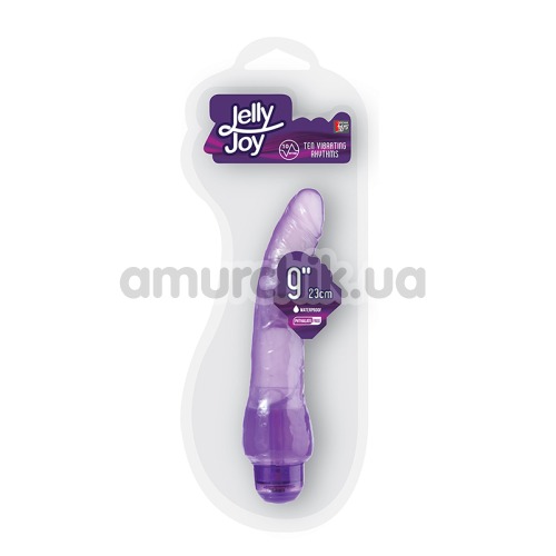 Вибратор Jelly Joy 20851, 23 см фиолетовый