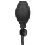 Анальный расширитель Large Silicone Inflatable Plug L, черный - Фото №13
