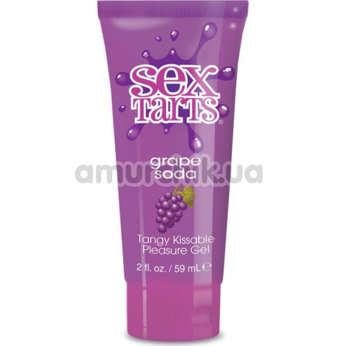 Оральный лубрикант Sex Tarts Grape Soda - виноград, 59 мл