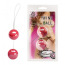 Вагинальные шарики Twin Balls, красные - Фото №7