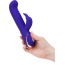Вибратор Vibe Couture Rabbit Gesture, фиолетовый - Фото №5