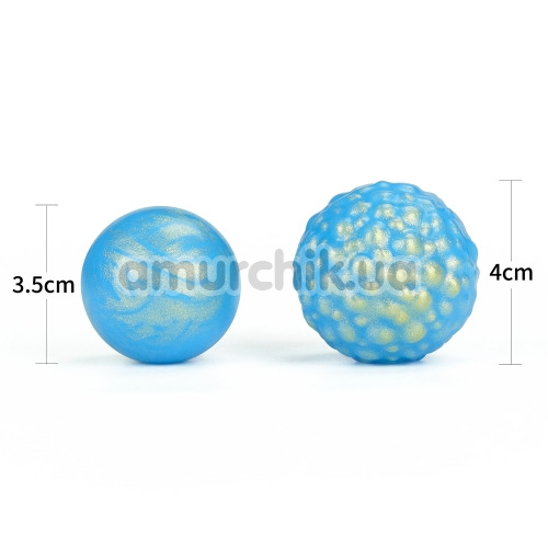 Вагінальні кульки Ocean's Toner, блакитні