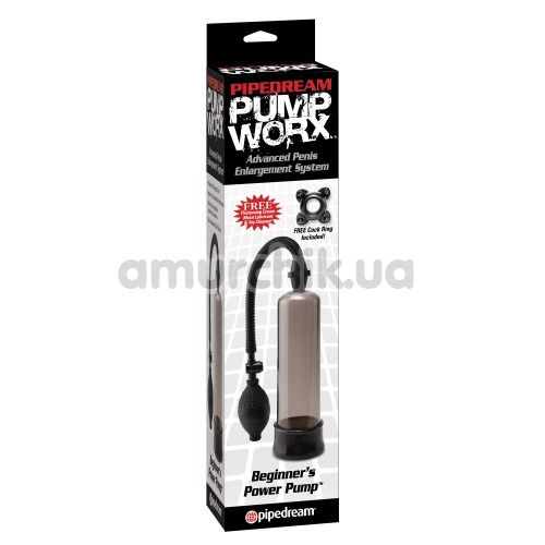Вакуумна помпа Pump Worx Beginner's Power Pump, чорна