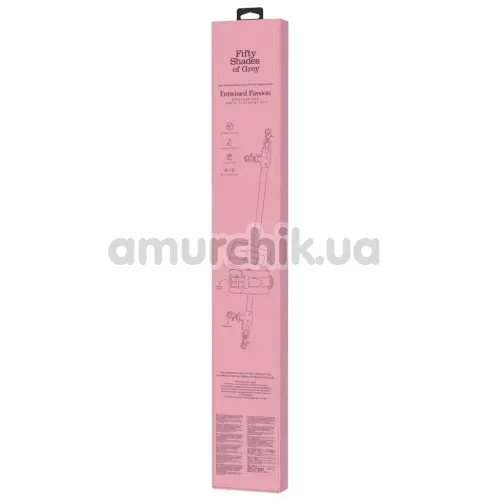 Фиксаторы для ног Fifty Shades of Grey Entwined Passion Spreader Bar with Cuffs, фиолетовые