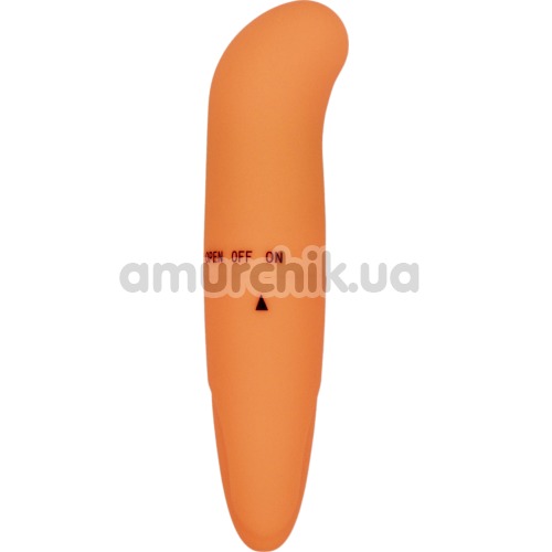 Клиторальный вибратор Love My Clit, оранжевый - Фото №1