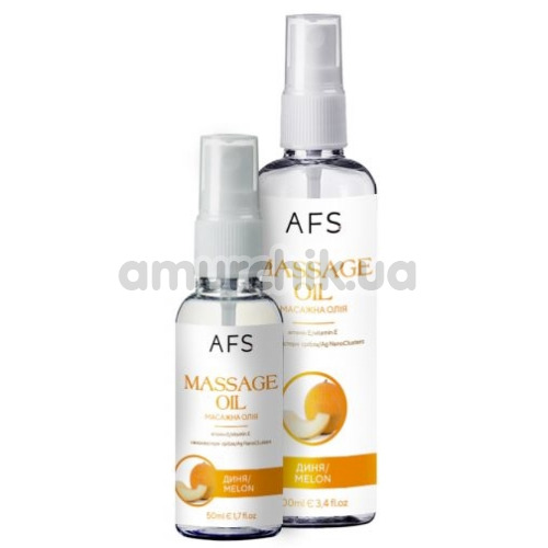 Масажна олія AFS Massage Oil Melon - диня, 100 мл