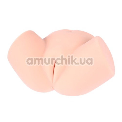 Искусственная вагина и анус с вибрацией Kokos Samanda, телесная
