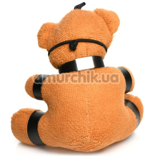 Брелок Master Series Gagged Teddy Bear Keychain - ведмежа, коричневий