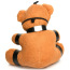 Брелок Master Series Gagged Teddy Bear Keychain - медвежонок, коричневый - Фото №3