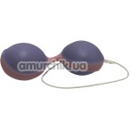 Вагинальные шарики Amor Gym Balls Duo, фиолетово-розовые - Фото №1