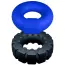 Набор из 2 эрекционных колец Performance Plus Engage 2-Ring Set, черно-синий - Фото №4