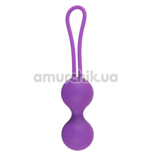 Вагінальні кульки Smile Kegel Balls, фіолетові - Фото №1
