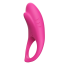 Эрекционное кольцо c вибрацией Boss Series Vibro Shark, розовое - Фото №3