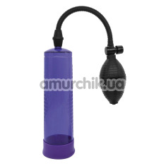 Вакуумная помпа Powerpump Penis Enlarger, фиолетовая - Фото №1