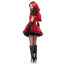 Костюм красной шапочки Leg Avenue Gothic Red Riding Hood красный: платье + накидка с капюшоном - Фото №2