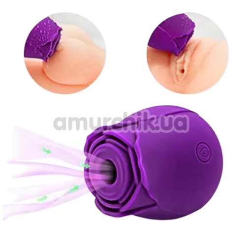 Симулятор орального сексу для жінок Basic Luv Theory Rosy, фіолетовий