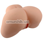 Искусственная вагина и анус Bottock 03, телесная - Фото №1