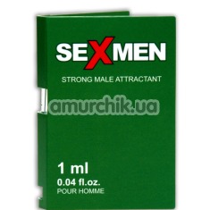 Туалетная вода с феромонами Sexmen, 1 мл для мужчин - Фото №1