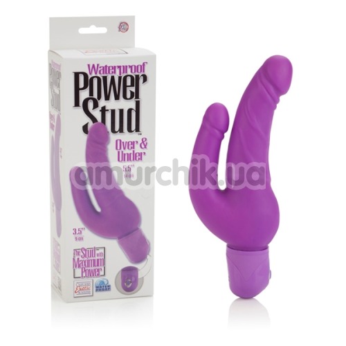 Вибратор Power Stud Over & Under, фиолетовый