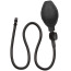 Анальний розширювач Weighted Silicone Inflatable Plug, чорний - Фото №10