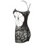 Комплект Minikleid und String 2716798 чорний: сукня + трусики-стрінги - Фото №5