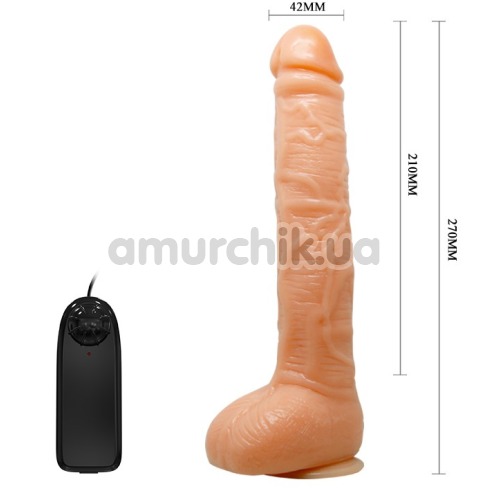 Вибратор Top Sex Toy Penis 9.5, телесный