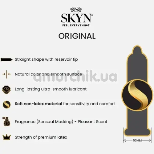 Skyn Mix - Original, Elite, Elite Extra Lube, Excitation, 5 шт