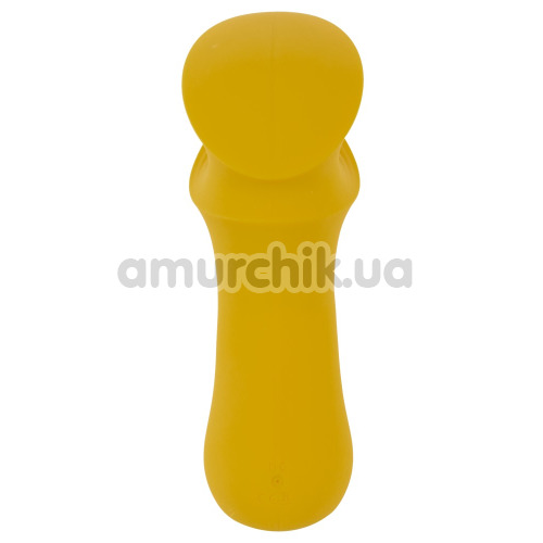 Мастурбатор з вібрацією Your New Favourite Penis Vibrator, жовтий