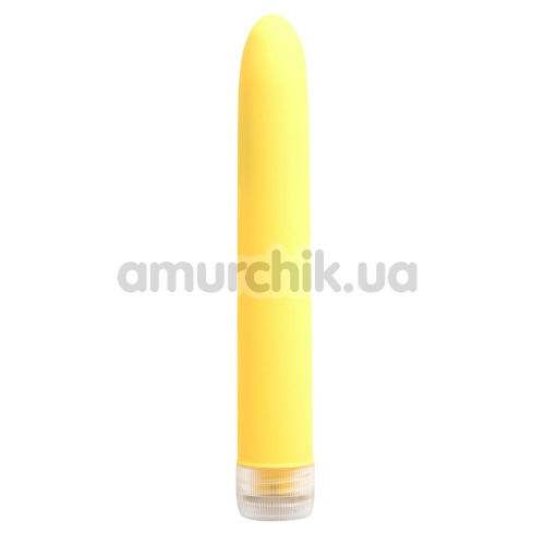 Вібратор Neon Luv Touch Vibe, жовтий - Фото №1