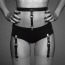Підтяжки Bijoux Indiscrets Maze Suspender Belt For Underwear And Stockings, чорні - Фото №6