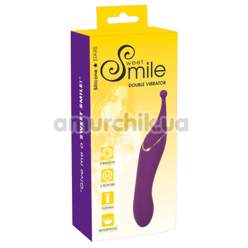 Вібратор для точки G Sweet Smile Mini Vibrator, фіолетовий