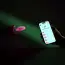 Анальная пробка с вибрацией и подсветкой Illumination The Plug, белая - Фото №18