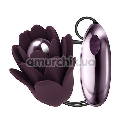 Клиторальный вибратор Rocks-Off Zinnia Fleur d'Amour, фиолетовый - Фото №1
