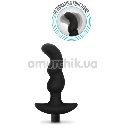 Вібростимулятор простати Anal Adventures Platinum Vibrating Prostate Massager 3, чорний