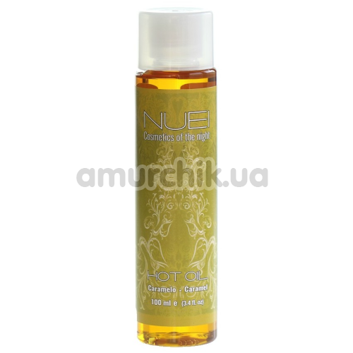 Массажное масло с согревающим эффектом Hot Oil By Nuei Cosmetics Caramel - карамель, 100 мл