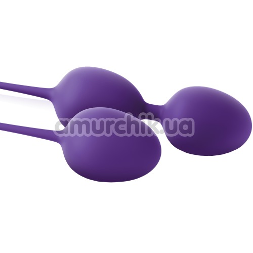 Набор вагинальных шариков Intimate + Care Kegel Trainer Set, фиолетовый