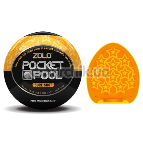 Мастурбатор Zolo Pocket Pool - Sure Shot