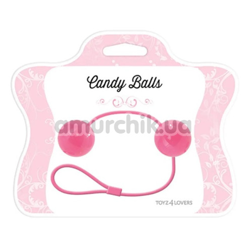 Вагинальные шарики Candy Balls, розовые