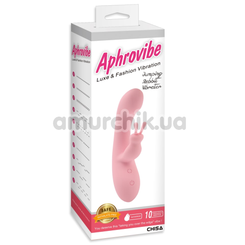 Вибратор Aphrovibe Jumping Rabbit Vibrator, розовый