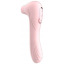 Симулятор орального секса для женщин с вибрацией Boss Series Rechargeable Sucking Massager, светло-розовый - Фото №2