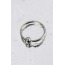 Кольцо на головку члена Toyfa Metal Ring, серебряное - Фото №4