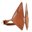 Маска лисички Lockink Vixen Blindfold, коричневая - Фото №0