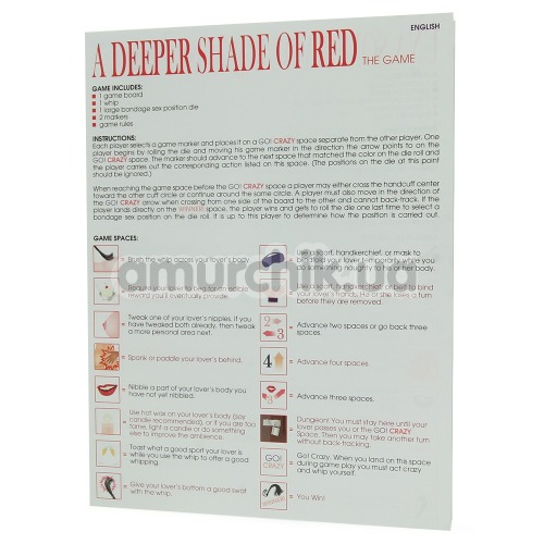 Секс-игра A Deeper Shade Of Red