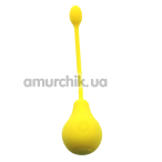 Віброяйце Vibrating Egg Pear PL-B140, жовте - Фото №1