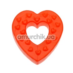Эрекционное кольцо Heart Shape Cockring - Фото №1