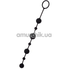 Анальные шарики A-Toys Anal Beads 761306, черные - Фото №1