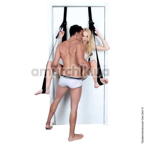 Секс-гойдалка для дверей Taboom No1 Door Swing, чорна